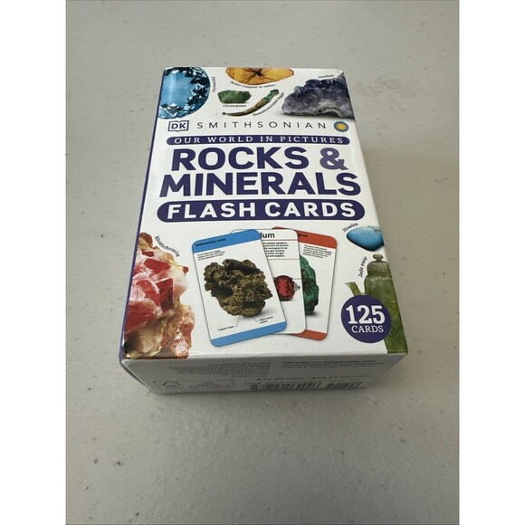 Other - NEW Our World in Pictures Rocks & Minerals Flash Cards by Dorling Kind
